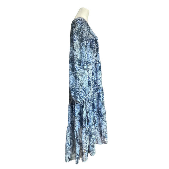 Joie Printed Maxi Dress Parisian Paisley Print Size XL - NWT Boho Style - Picture 3 of 9